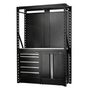 BUNKER 15 Piece Modular Storage Combo 2 Tier Racking with Stainless Steel - image 1