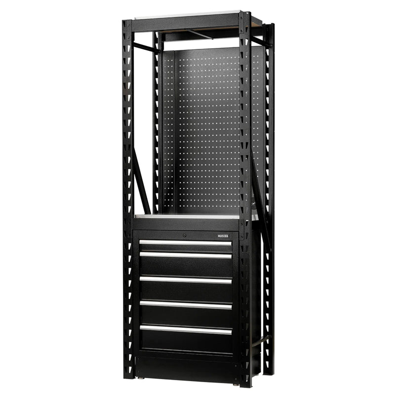 BUNKER 13 Piece Modular Storage Combo 2 Tier Racking with Stainless Steel - image 1