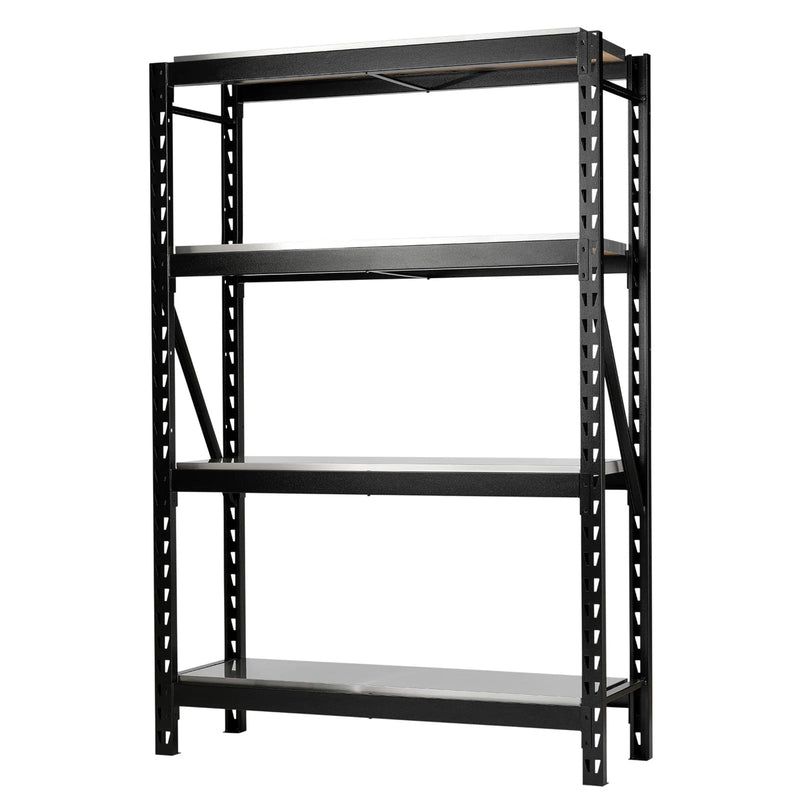 BUNKER 18 Piece Modular 4 Tier Racking with Stainless Steel Shelving, 1500mm - image 1