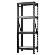 BUNKER® 21 Piece Modular 4 Tier Racking with Stainless Steel Shelving, 750mm - image 1