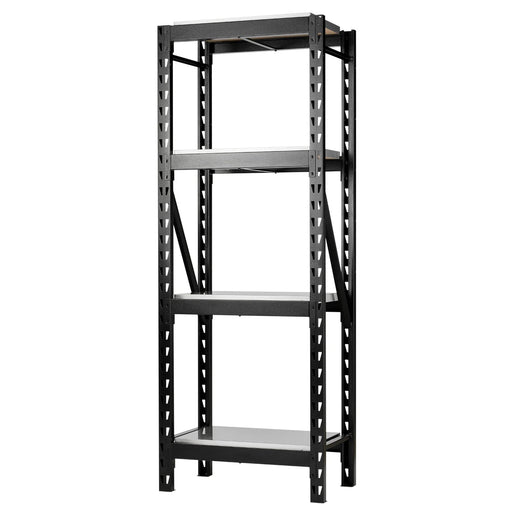 BUNKER® 21 Piece Modular 4 Tier Racking with Stainless Steel Shelving, 750mm - image 1
