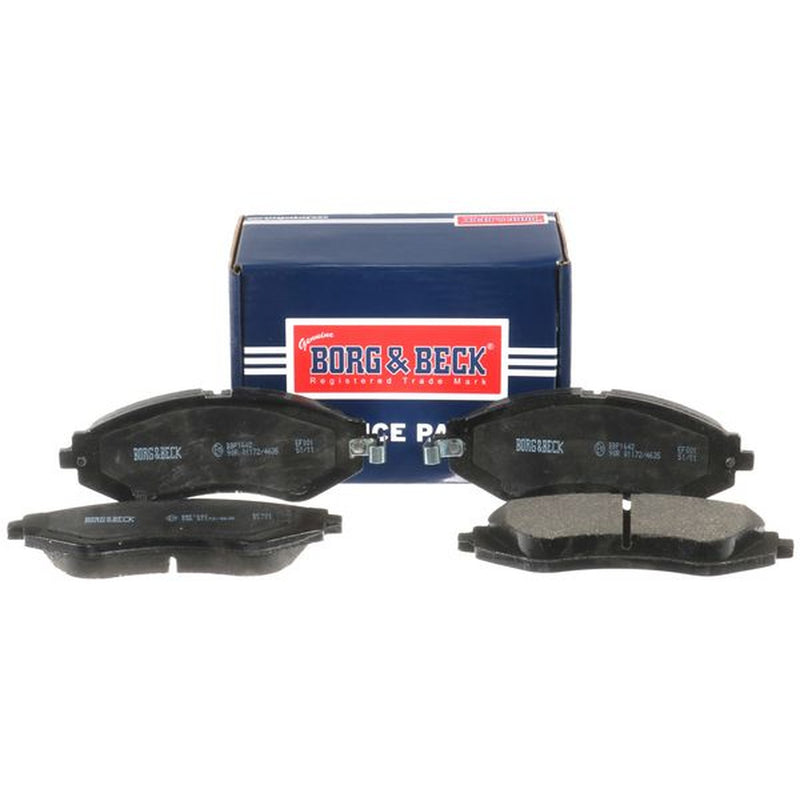 Borg & Beck Front Brake Vented Discs & Pads fits Chevrolet Lacetti 2005-2013 1.8