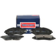 Borg & Beck Front & Rear Brake Discs & Pads fits Chevrolet Lacetti 2005-2013 1.8