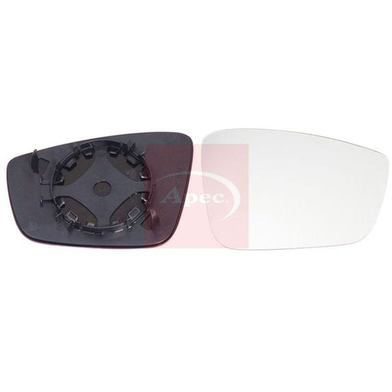 Apec Exterior Wing Mirror Glass Right fits Seat Mii 2011-2019 1.0