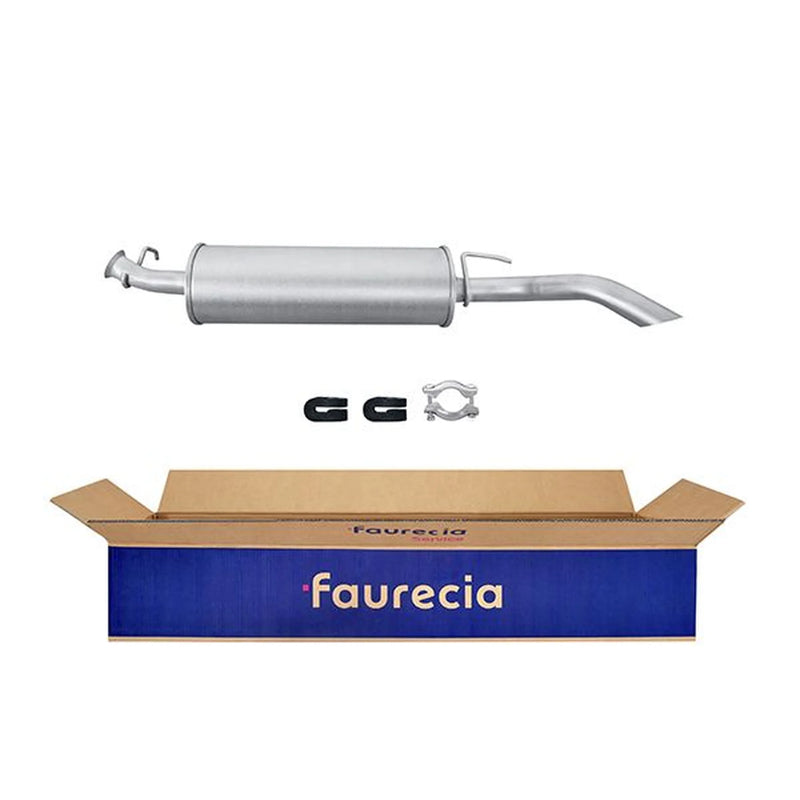 Hella End Silencer Rear fits Renault Extra 1991-1995 1.1 1.2