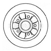 Borg & Beck Front & Rear Brake Discs & Pads fits Renault Grand Scénic II