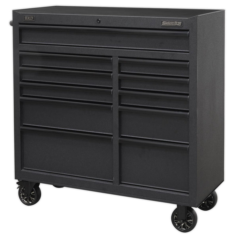 Sealey Rollcab 11 Drawer 1040mm with Soft Close Drawers AP4111BE Sealey - Dynamic Drive