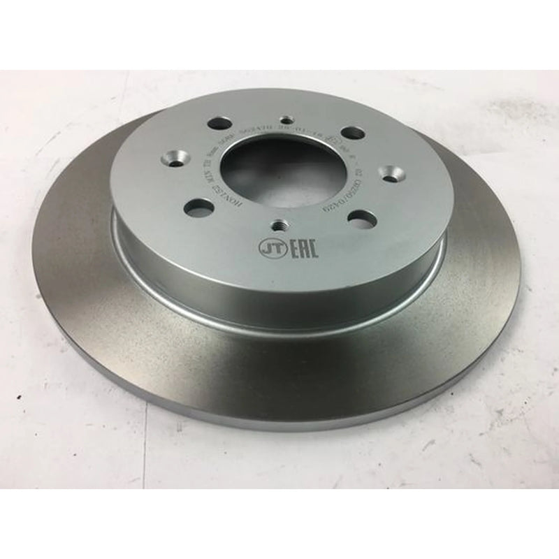Juratek Rear Brake Solid Discs & Pads fits Honda Jazz III 2011-2015 1.3