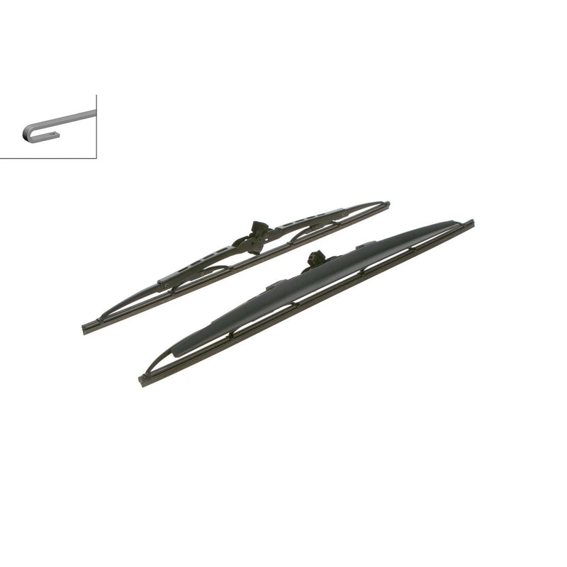 Bosch Conventional Front Wiper Blade Set 530mm + 475mm — SP2 fits Alfa Romeo 155