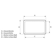 Dometic 700 X 300 S4 Sliding window 9104100151 Dometic - Dynamic Drive
