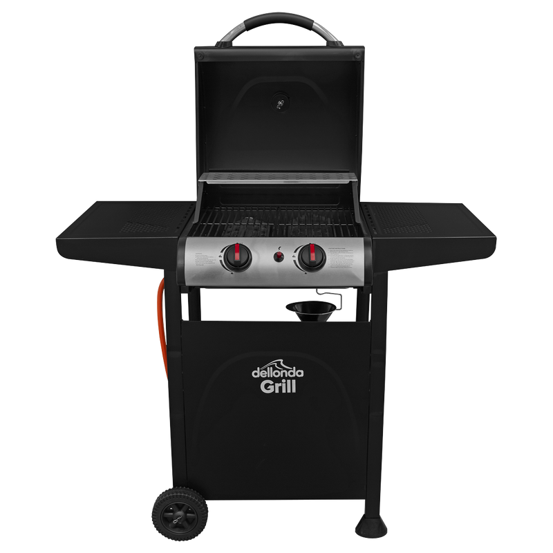 Dellonda 2 Burner Gas BBQ Dellonda  - Dynamic Drive