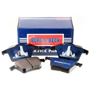 Borg & Beck Front & Rear Brake Discs & Pads fits Volvo XC90 I 2002-2014 2.5 3.2