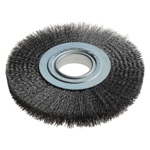 Lessmann Wheel Brush D200mm x W24-27 x 50 Bore Steel Wire 0.35 + Adaptors Set 3 Lessmann - Dynamic Drive