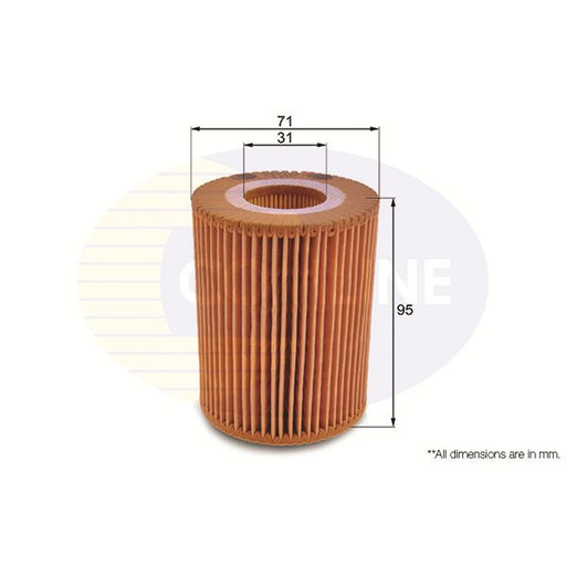 Comline Engine Oil Filter fits Chrysler 300C 2005-2023 3.0