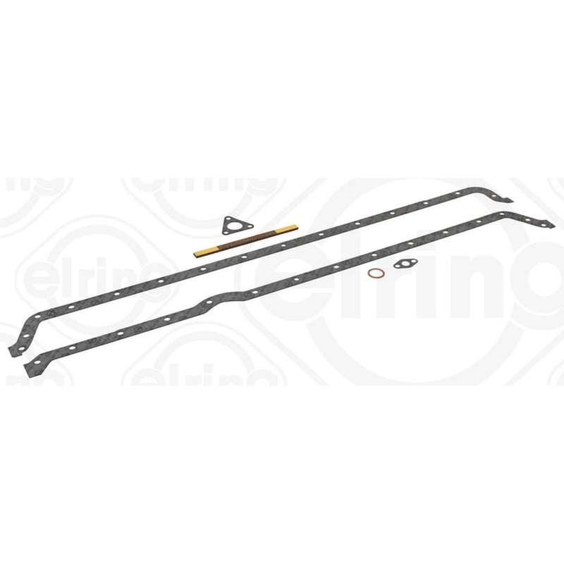 Elring Oil Sump Gasket Set Wide Thick fits Mercedes-Benz O 317 1966-1976