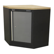 Sealey Modular Corner Floor Cabinet 865mm APMS60 Sealey - Dynamic Drive