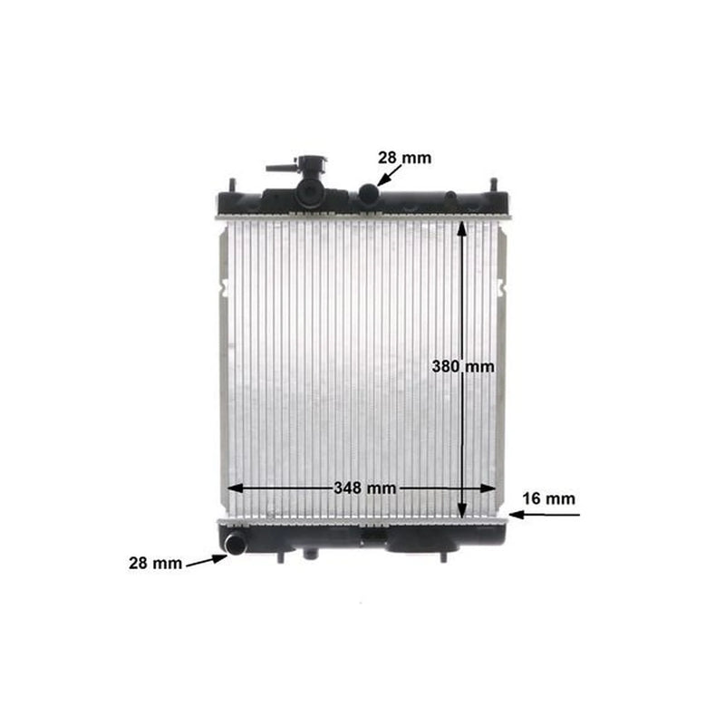 Mahle Engine Radiator fits Nissan Micra II 1992-2003 1.0 1.3 1.4