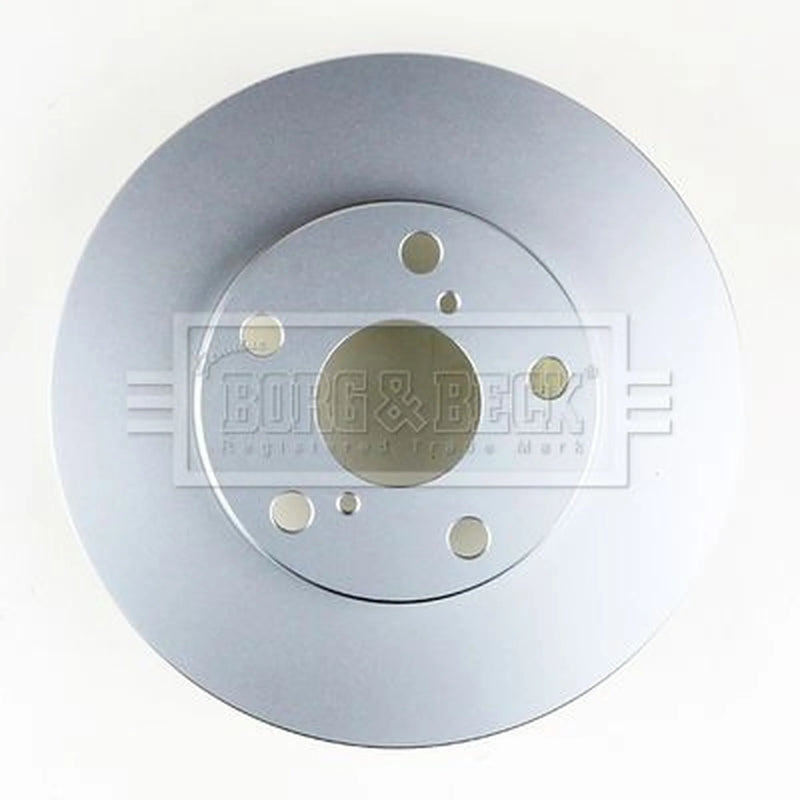 Borg & Beck 2 x Vented Brake Discs fits Toyota Rav 4 2000-2005 1.8 2.0