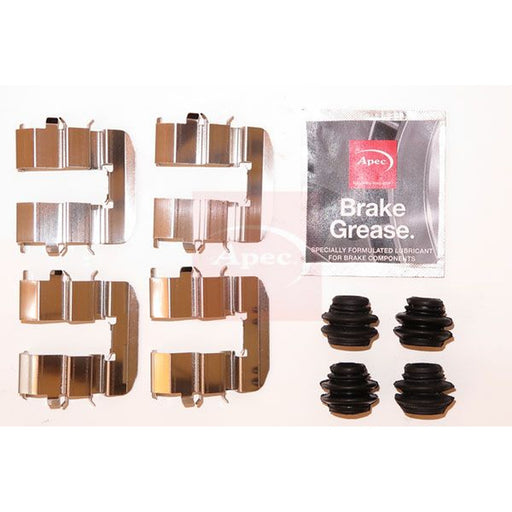 Apec Brake Pad Accessory Fitting Kit Rear fits Hyundai I20 I 2008-2015