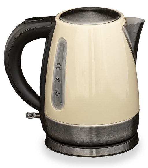 Quest Rocket 1L Caravan Motorhome Low Wattage Kettle - Cream Quest - Dynamic Drive