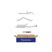 Hella End Silencer Rear fits Mitsubishi L 300 III 1986-2006 1.6 2.5