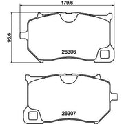 Mintex Front Brake Pad Set fits Polestar Polestar 1 2018 on