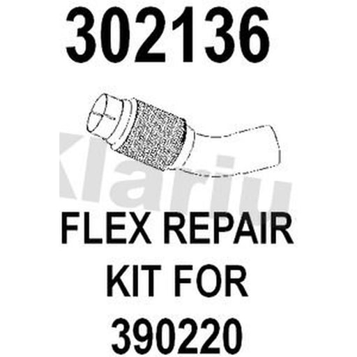 Klarius Exhaust Pipe OD 302136