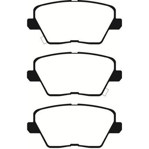Abtex Rear Brake Pad Set fits Hyundai I30 2016-2020 1.0 1.4 1.5 1.6