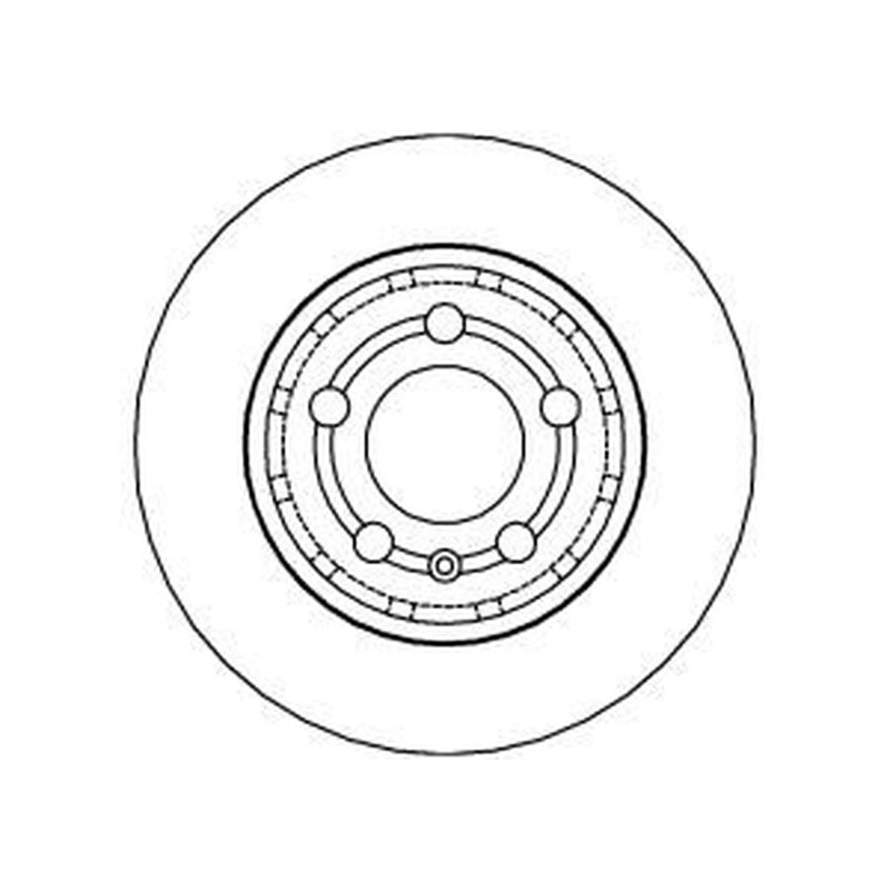 Abtex 2 x Vented Rear Brake Discs BD868V-x2