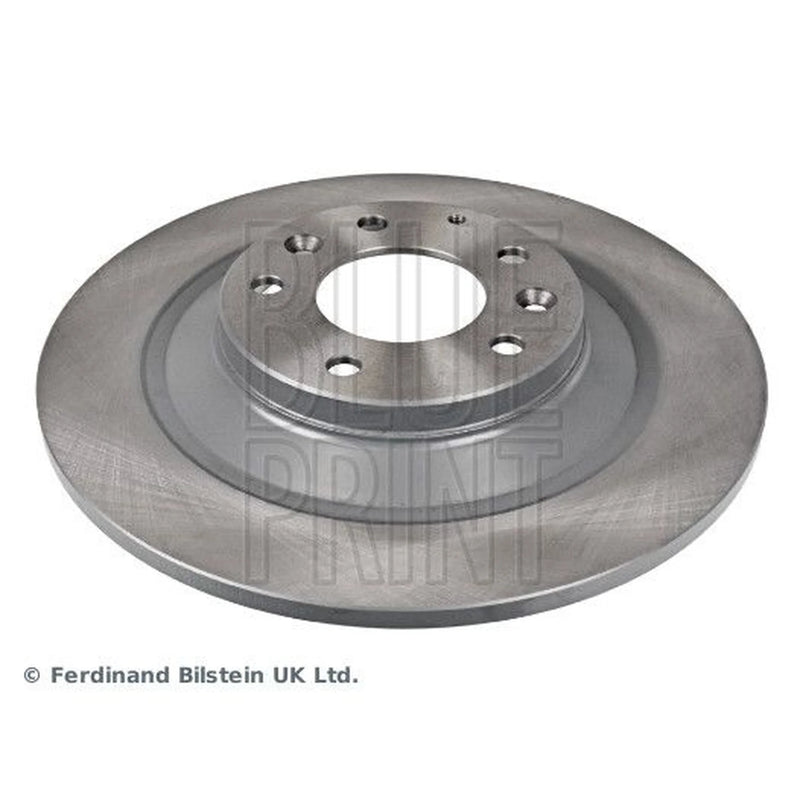 Blue Print 2 x Solid Rear Brake Discs ADM543113-x2