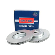 Borg & Beck Front & Rear Brake Discs & Pads fits Mercedes-Benz A-Class 2014-2018