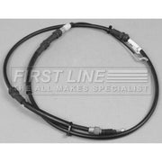 First Line Handbrake Cable Left Rear fits VW Multivan 2004-2015 2.0 2.5 3.2