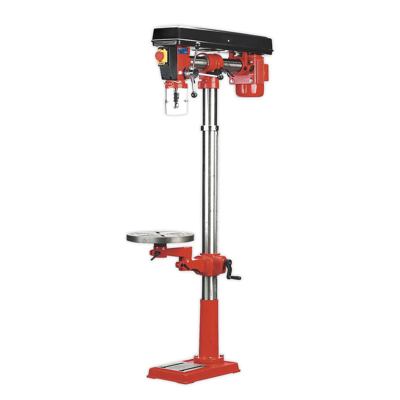 Sealey Radial Pillar Drill Floor 5-Speed 1620mm Height 550W/230V GDM1630FR Sealey - Dynamic Drive
