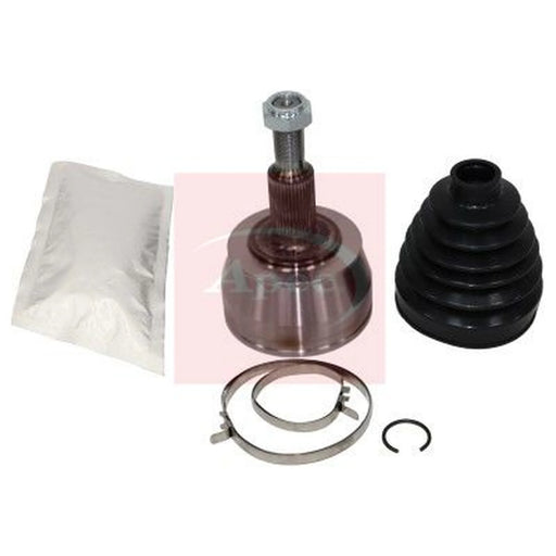Apec CV Axle Shaft Assembly Wheel Side ACV1301