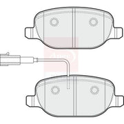Apec Rear Brake Pad Set PD3898