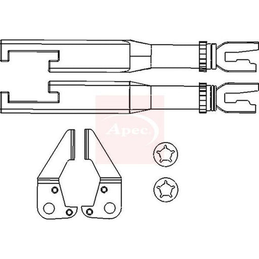 Apec Brake Slack Adjuster Teeth fits Citroën Xsara 1997-2005 1.4 1.6 1.8 1.9