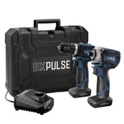 DXPULSE 12V Brushless Combi Drill & Impact Driver Kit, 1/4" Sq. Dr., 2 x 4.0Ah - image 1