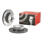 Brembo Front Brake Internally Vented Discs & Pads fits BMW 1 2004-2011