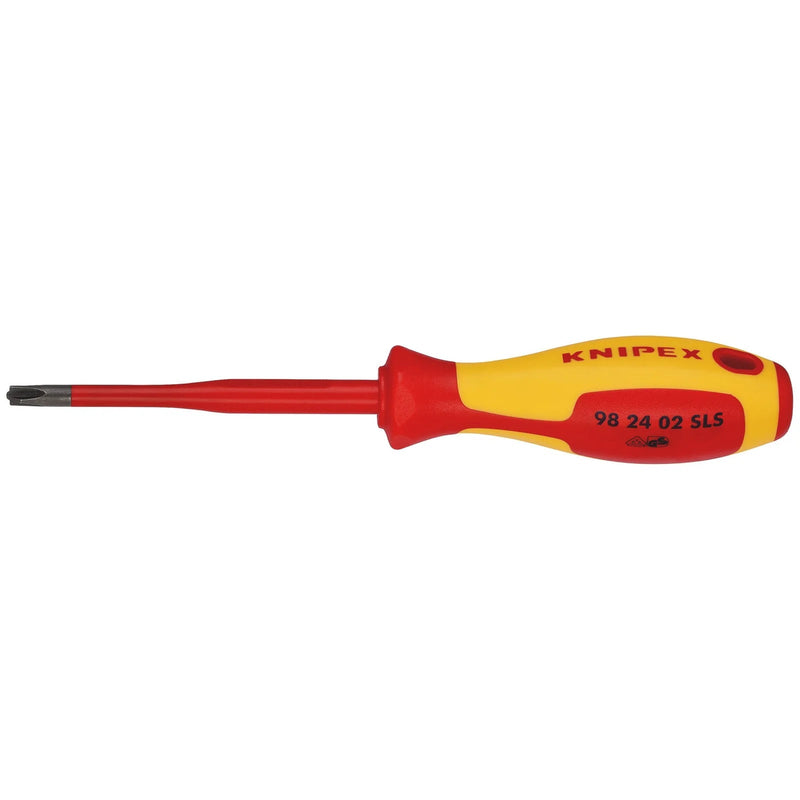 KNIPEX 98 24 02 SLS VDE Insulated Plus/Minus Screwdriver, PH/S2 x 100mm - image 1