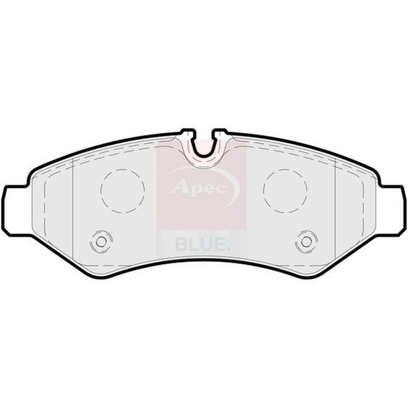 Apec Rear Brake Pad Set fits Mercedes-Benz Sprinter 3,5-T 2018-2025