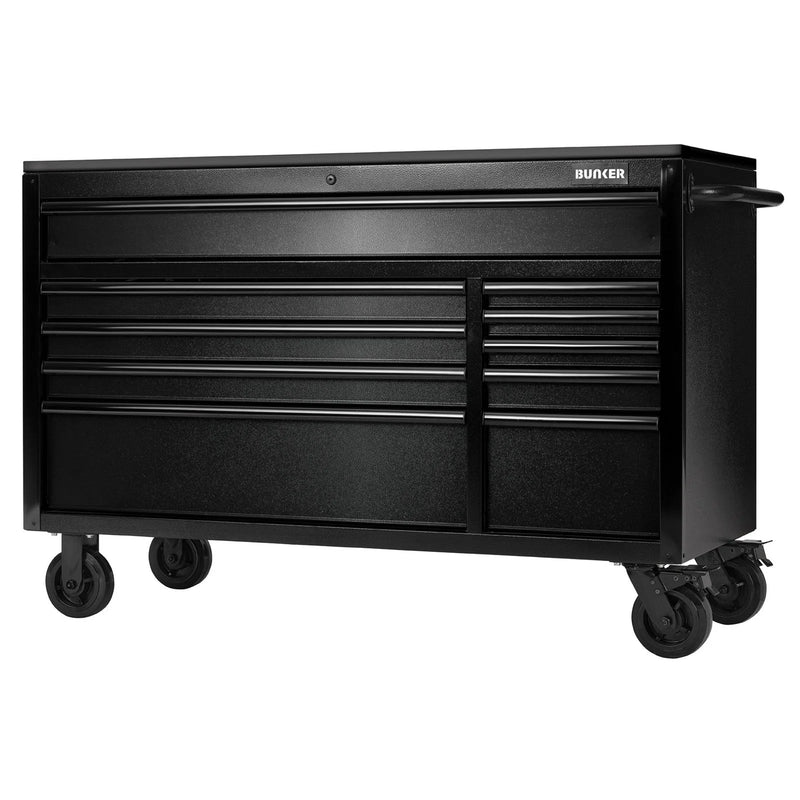Draper 56" 10 DRAWER TROLLEY BLACK - B100-56BK - image 1