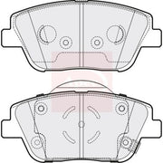 Apec Front Brake Pad Set PAD1755