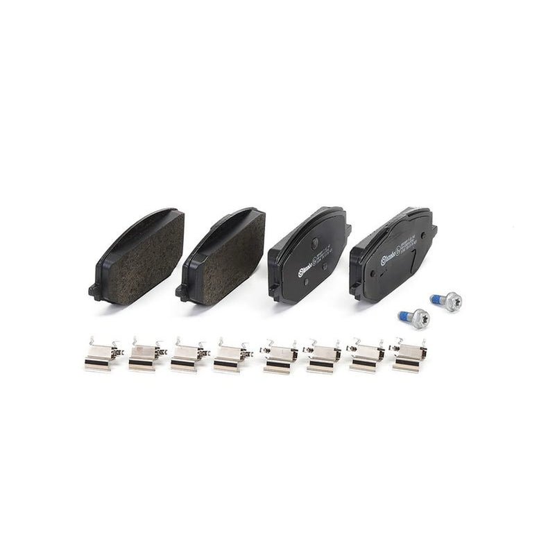 Brembo 4 x Front Brake Pad Set fits Citroën Berlingo 2018-2019 1.2 1.5 1.6