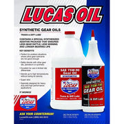 Lucas Synthetic Sae 75W90 Gear Oil Transmission Or Diff Oil Exceeds Api Gl5 Spec Lucas Oil - Dynamic Drive