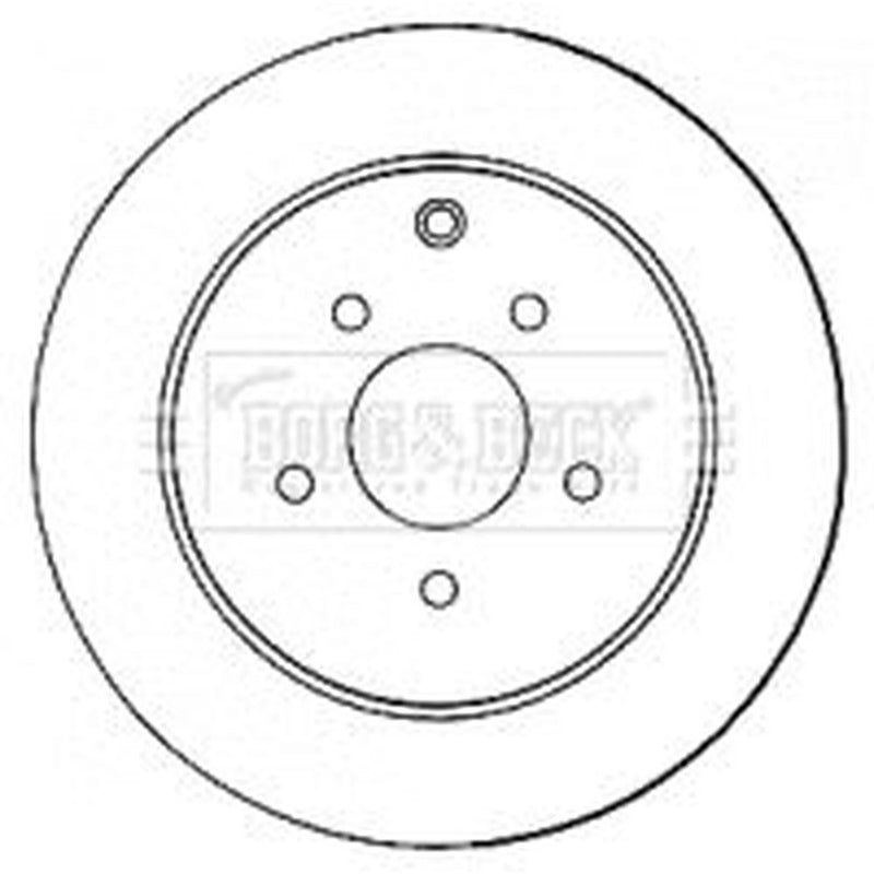 Borg & Beck Front & Rear Brake Discs & Pads fits Nissan Murano II 2008-2014