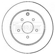 Borg & Beck Front & Rear Brake Discs & Pads fits Infiniti M 2010 on