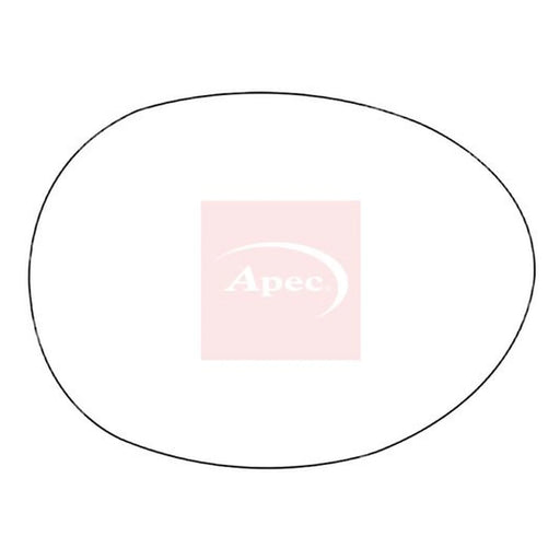 Apec Exterior Wing Mirror Glass Right AMS2770A