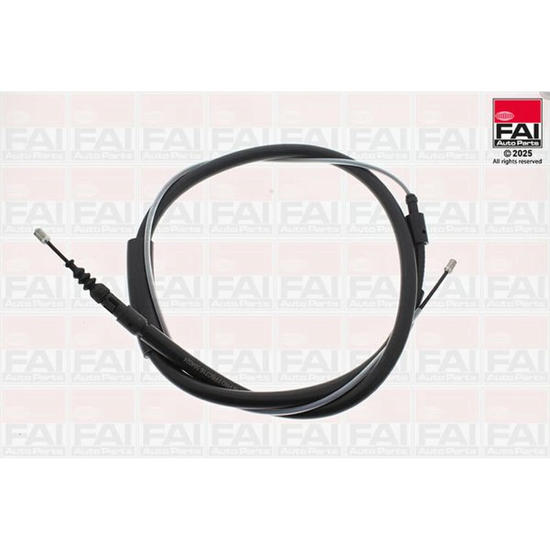 FAI Handbrake Cable Left Rear fits Citroën C3 Picasso 2008-2017 1.2 1.4 1.6