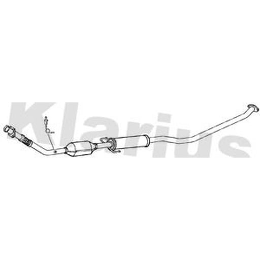 Klarius Catalyst Type Approved With Pipe fits Toyota Aygo 2005-2010 1.4