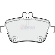 Fahren Rear Brake Pad Set FBP3722